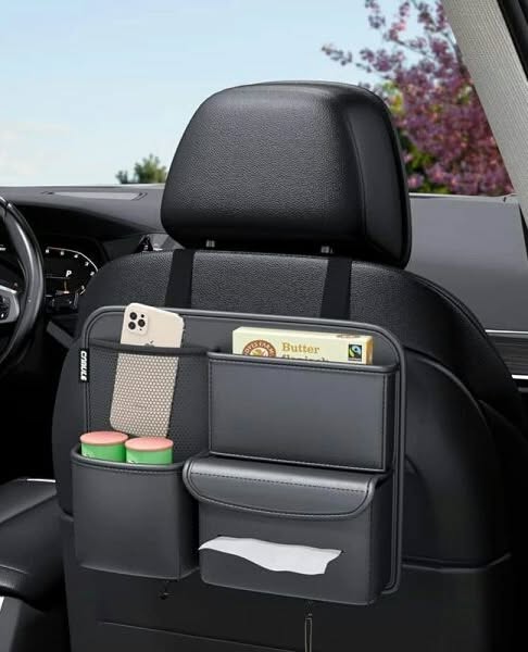 Car Backseat Organizer – Keep Your Car Neat & Clutter-Free!