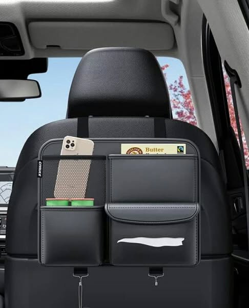 Car Backseat Organizer – Keep Your Car Neat & Clutter-Free!