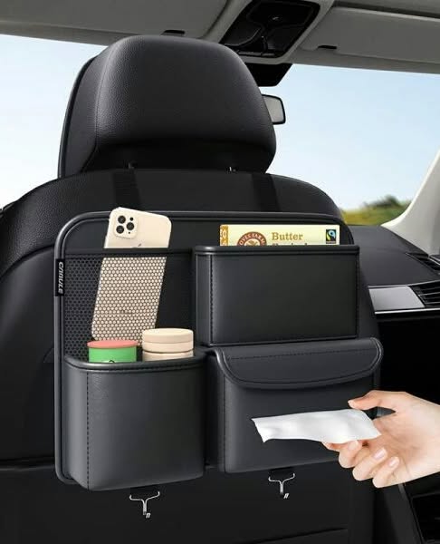 Car Backseat Organizer – Keep Your Car Neat & Clutter-Free!