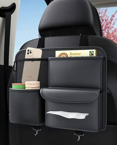 Car Backseat Organizer – Keep Your Car Neat & Clutter-Free!