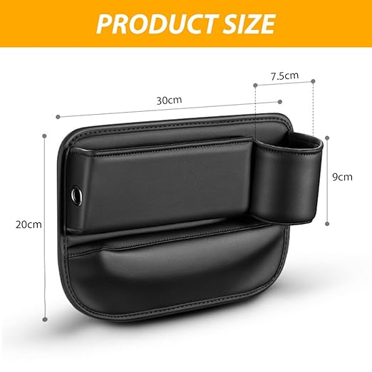 Pack Of 2 - Multifunction Car Seat Gap Filler